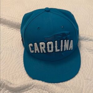 New Era NFL Blue Fitted Cap - Carolina Panthers